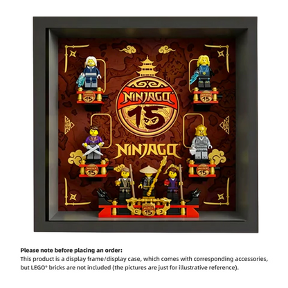 Display Case for LEGO® NINJAGO 15th Anniversary Minifigure