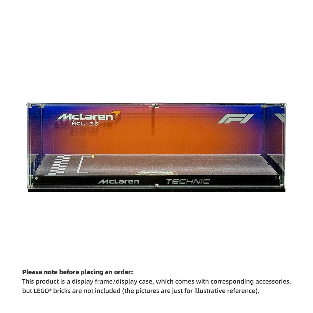 Display Case for LEGO® Technic™ Formula 1