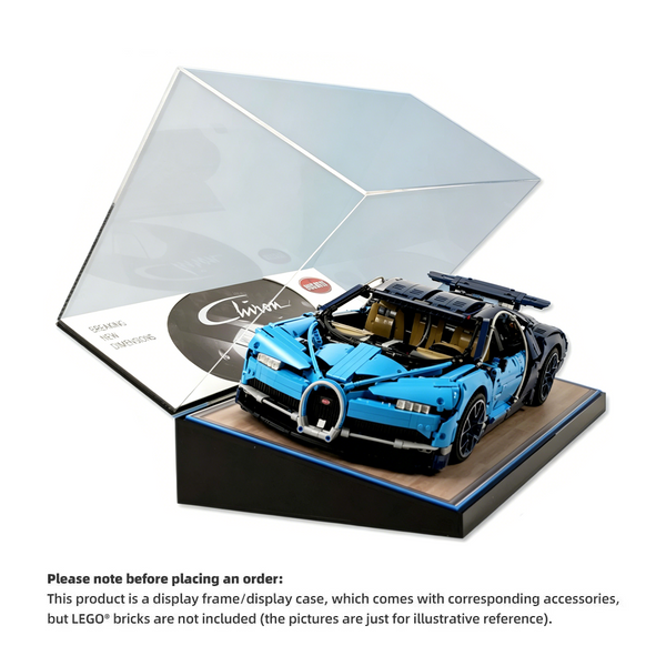 Display Case for LEGO® Technic Bugatti Chiron (42083)