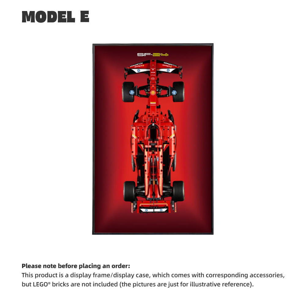 CAR DISPLAY FRAME FOR LEGO® TECHNIC™ FERRARI F1 SF24 42207.