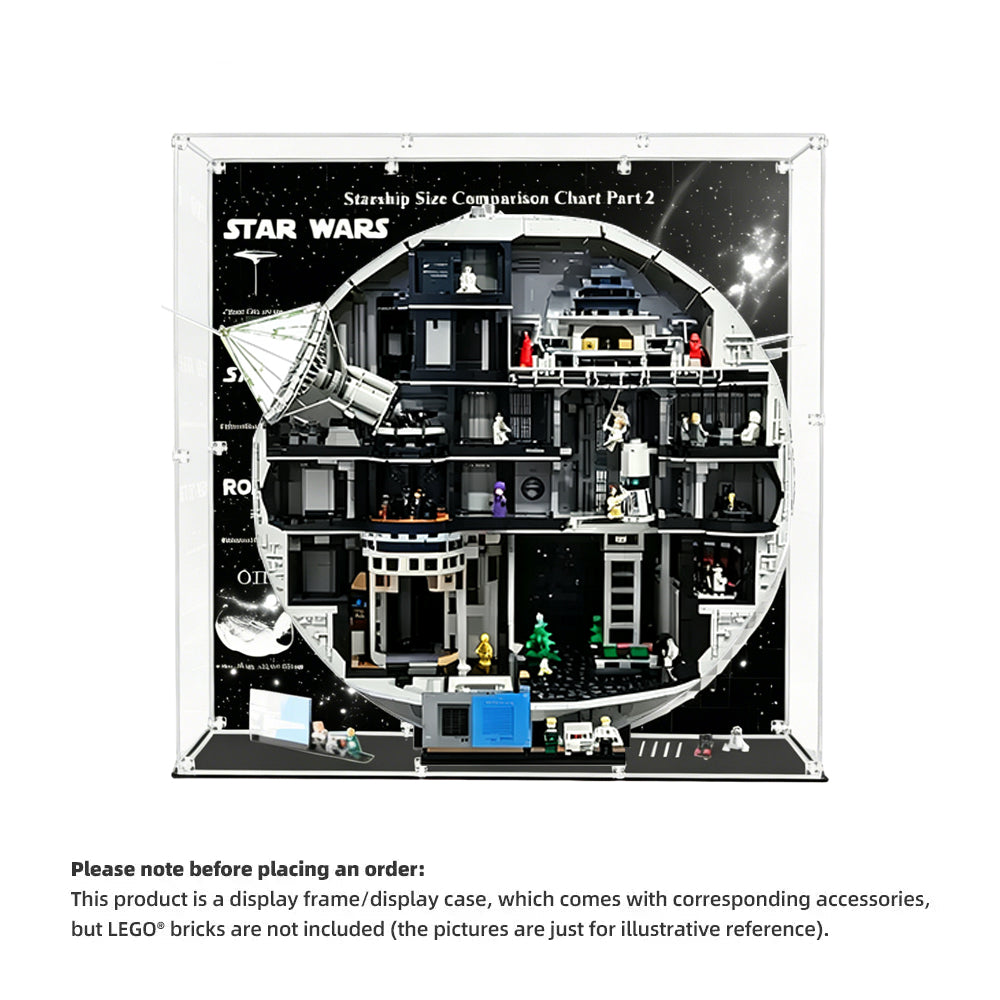 Display Case for LEGO® Star Wars™ Death Star™ – Set 75419