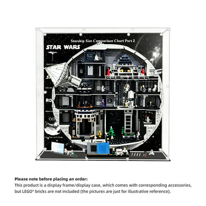 Display Case for LEGO® Star Wars™ Death Star™ – Set 75419