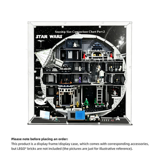 Display Case for LEGO® Star Wars™ Death Star™ – Set 75419