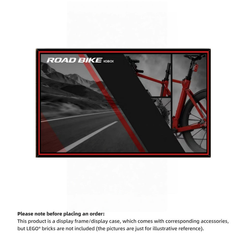 Display Frame For LEGO® ICONS 11380 ROAD BIKE (Model not included)