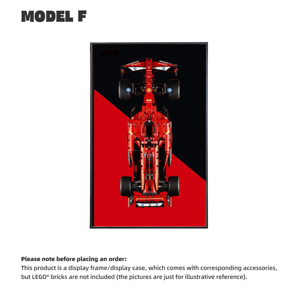 CAR DISPLAY FRAME FOR LEGO® TECHNIC™ FERRARI F1 SF24 42207.