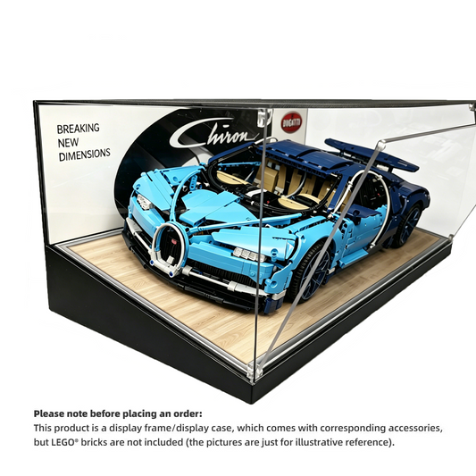 Display Case for LEGO® Technic Bugatti Chiron (42083)