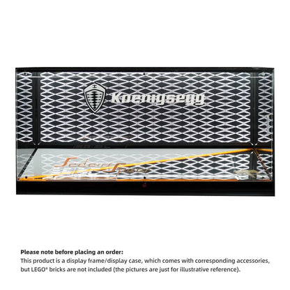 Display Case for LEGO® Technic™ 42232 Koenigsegg Sadair's Spear