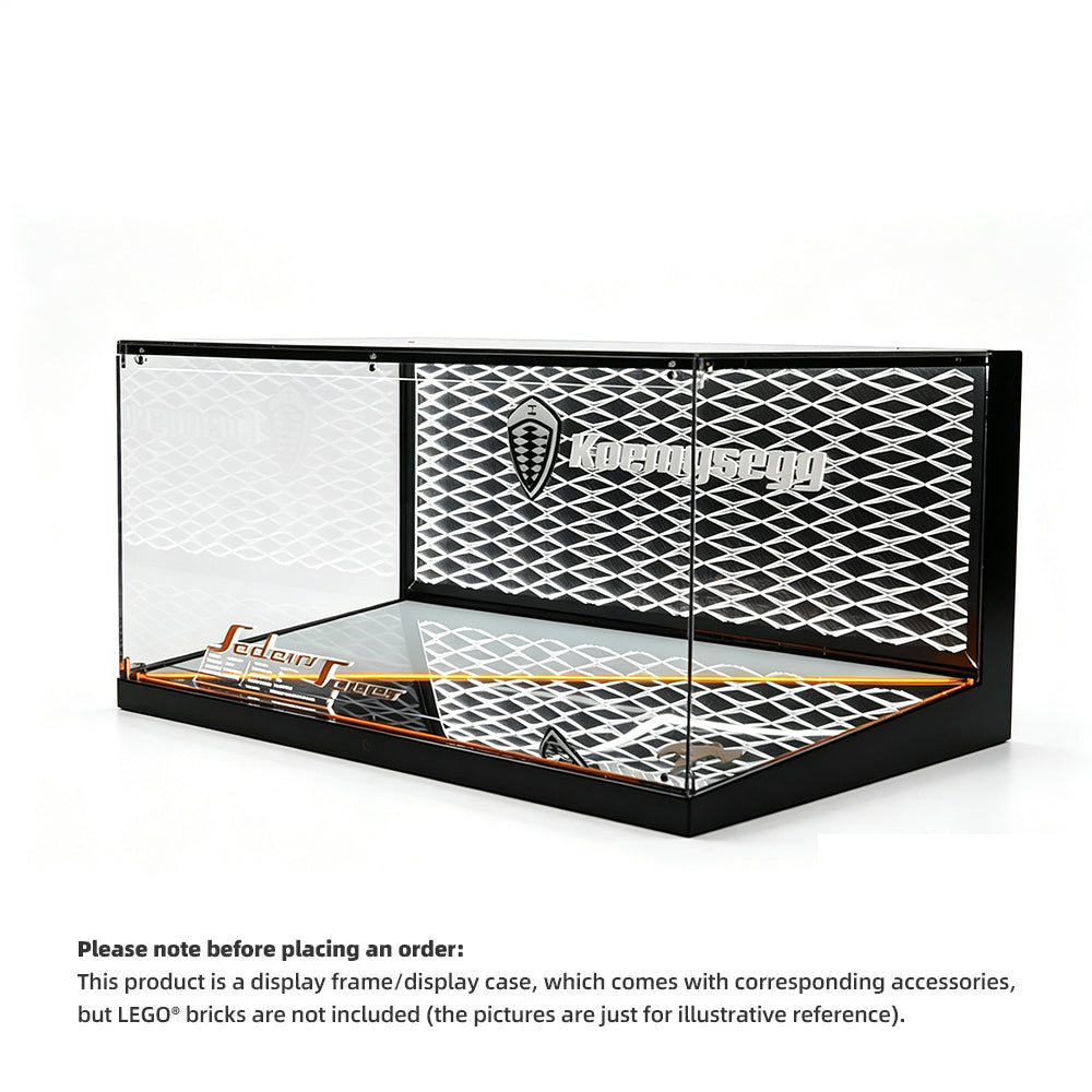 Display Case for LEGO® Technic™ 42232 Koenigsegg Sadair's Spear