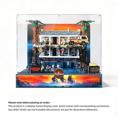 Display Case for LEGO® Icons 75810 The Upside Down – Stranger Things