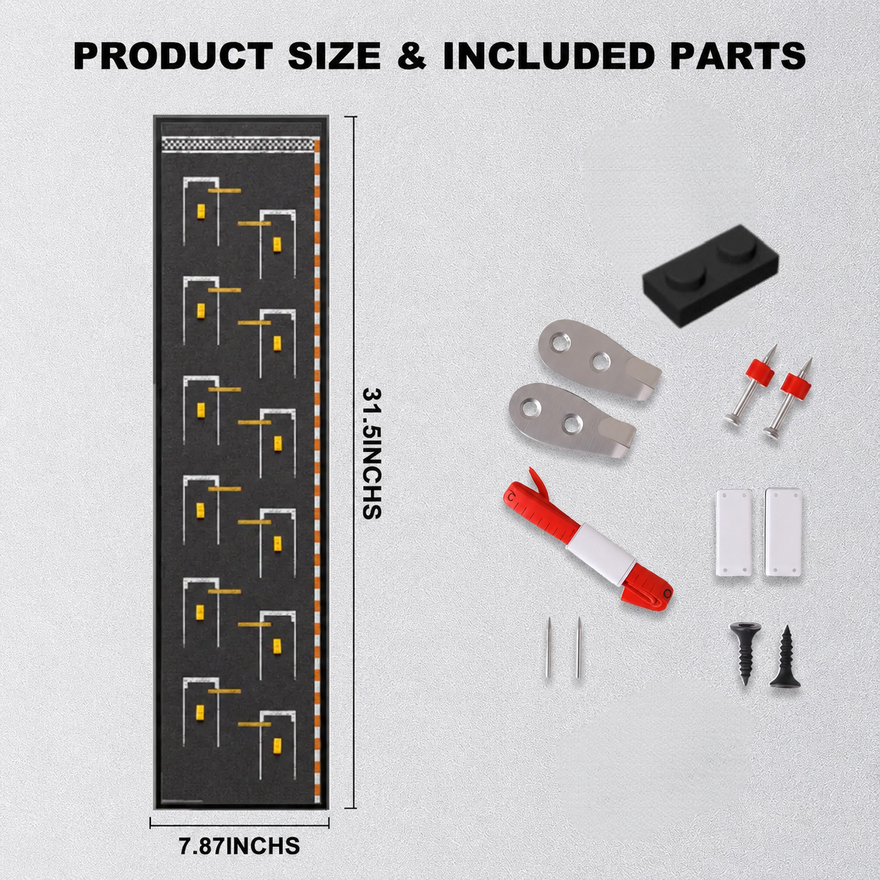 Car Display Frame for LEGO® 71409 F1 Collectible Race Car(Model Not Included)