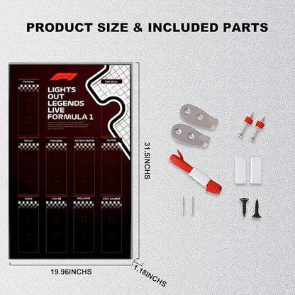 Car Display Frame for LEGO® Speed Champions f1 Series (Model not included)