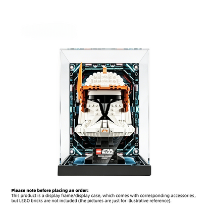 Display Case for LEGO® Star Wars™ Commander Cody Helmet – Set 75350