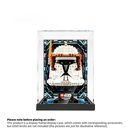 Display Case for LEGO® Star Wars™ Commander Cody Helmet – Set 75350