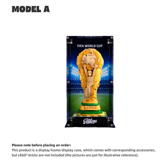 Acrylic Display Case for LEGO® Editions FIFA World Cup Official Trophy (43020)