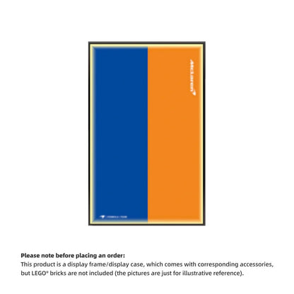 Wall Display Frame For LEGO® TECHNIC™ McLaren F1 42141 (Model Not Included)