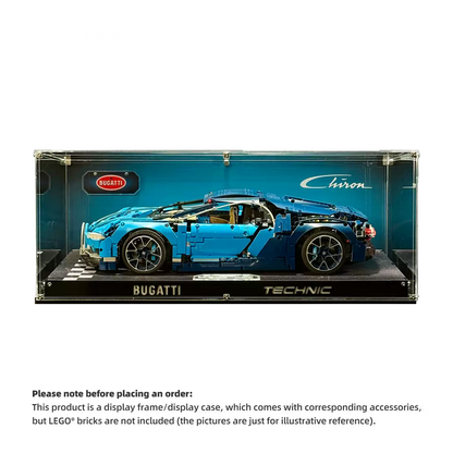 Display Case for LEGO® Bugatti Chiron 42083