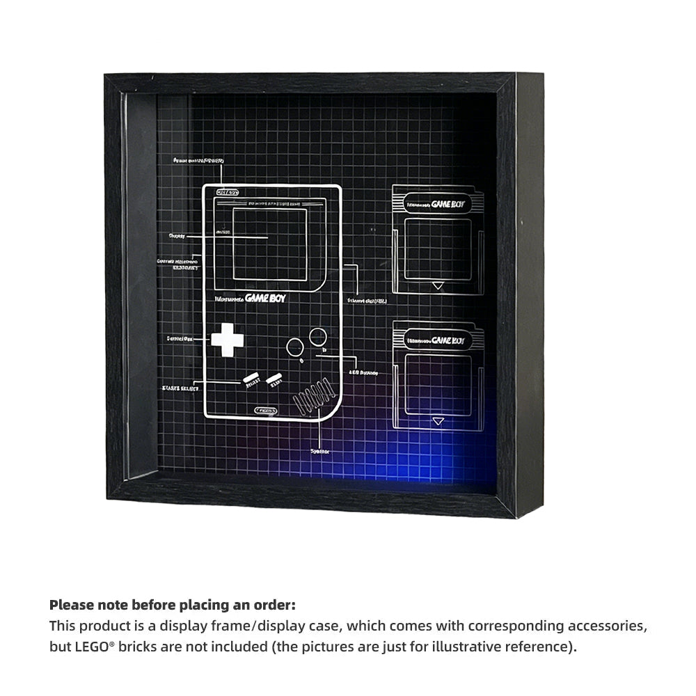 Display Case for LEGO® 72046 Game Boy™