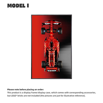 CAR DISPLAY FRAME FOR LEGO® TECHNIC™ FERRARI F1 SF24 42207.
