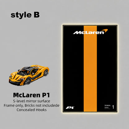 CAR DISPLAY FRAME FOR LEGO® TECHNIC™ MCLAREN P1 42172(Model Not Included)