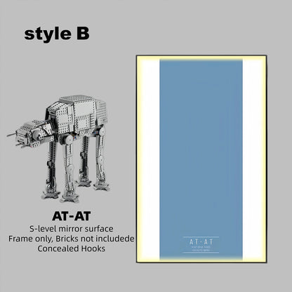 Wall Display Frame For LEGO® STAR WARS™ AT-AT™ 75288 (Model not included)