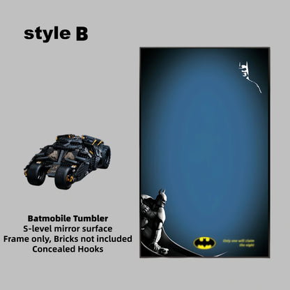 Wall Display Frame For LEGO® DC Batmobile Tumbler 76240(Model not included)