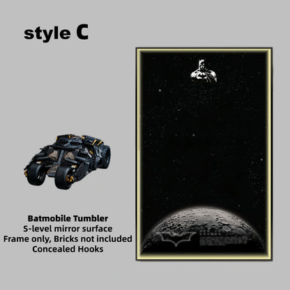 Wall Display Frame For LEGO® DC Batmobile Tumbler 76240(Model not included)