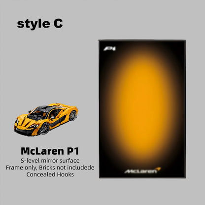 CAR DISPLAY FRAME FOR LEGO® TECHNIC™ MCLAREN P1 42172(Model Not Included)