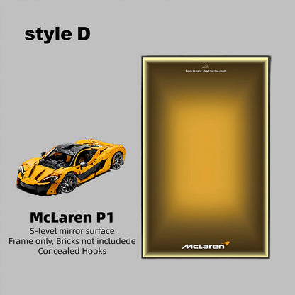 CAR DISPLAY FRAME FOR LEGO® TECHNIC™ MCLAREN P1 42172(Model Not Included)
