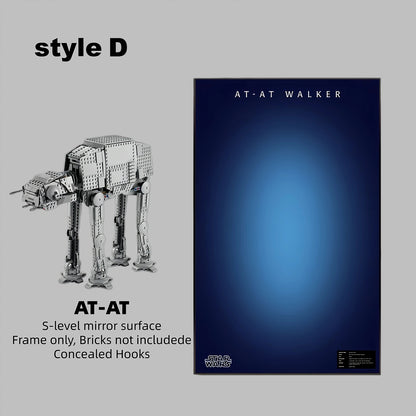 Wall Display Frame For LEGO® STAR WARS™ AT-AT™ 75288 (Model not included)
