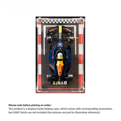 【PREMIUM】 Display acrylic case for LEGO® Speed F1 APXGP 77252(Model Not Included)