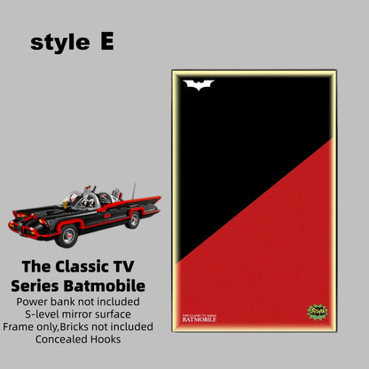 Wall Display Frame For LEGO BATMAN™ 76328 The Classic TV SERIES BATMOBILE™ (Model not included)