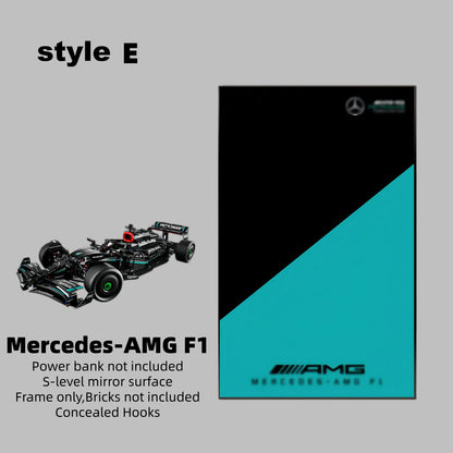 Wall Display Frame For LEGO® TECHNIC™ Mercedes AMG F1 42171(Model Not Included)
