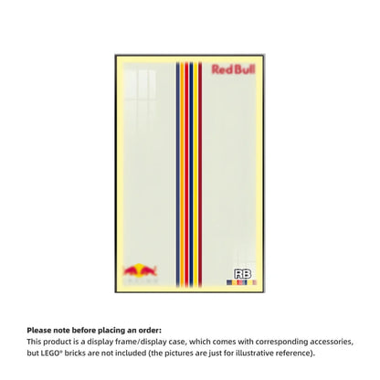 Wall Display Frame For F1 Red Bull RB18 MOC (Model not included)