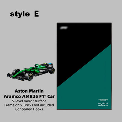 Wall Display Frame For LEGO Technic F1 42240 Aston Martin AMR25(Model not included)