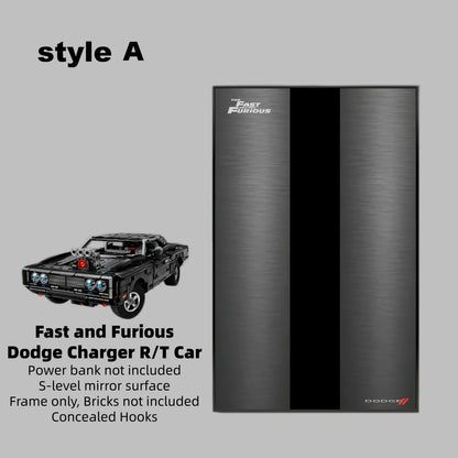 Wall Display Frames For LEGO Technic Fast and Furious Dodge Charger R/T Car 42231(Model not included)