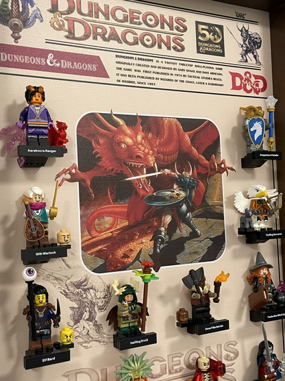 Display Case for LEGO® Dungeons & Dragons Minifigures
