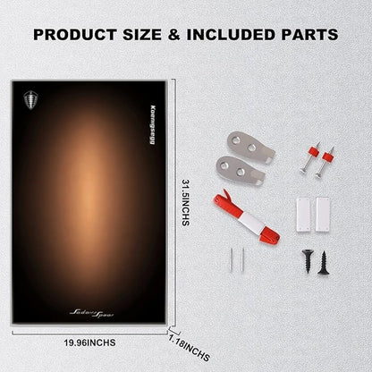 Wall Display Frame For Lego 42232 Technic Koenigsegg Sadair’s Spear.(Model Not Included)