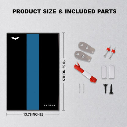 Wall Display Frame For Lego Batman 42239 BATMOBILE™ TUMBLER(Model Not Included)