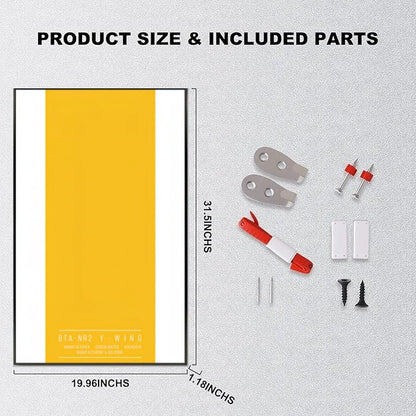 Wall Display Frame for LEGO® Star Wars 75181 Y-Wing Starfighter™(Model Not Included)