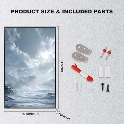 Wall Display Frame For LEGO® STAR WARS™ AT-AT™ 75288 (Model not included)