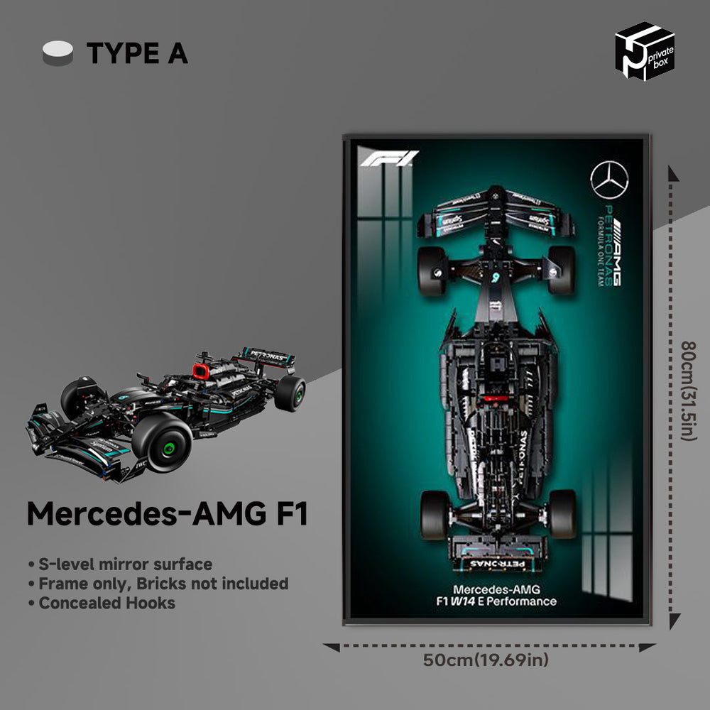 Car display Frame for LEGO® TECHNIC™ Mercedes AMG F1 42171