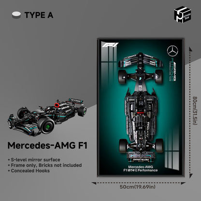 Car display Frame for LEGO® TECHNIC™ Mercedes AMG F1 42171
