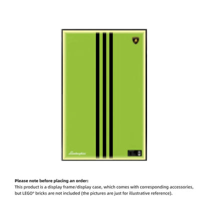 Wall Display Frame  for LEGO® TECHNIC™ Lamborghini Sián FKP 37 42115(Model Not Included)
