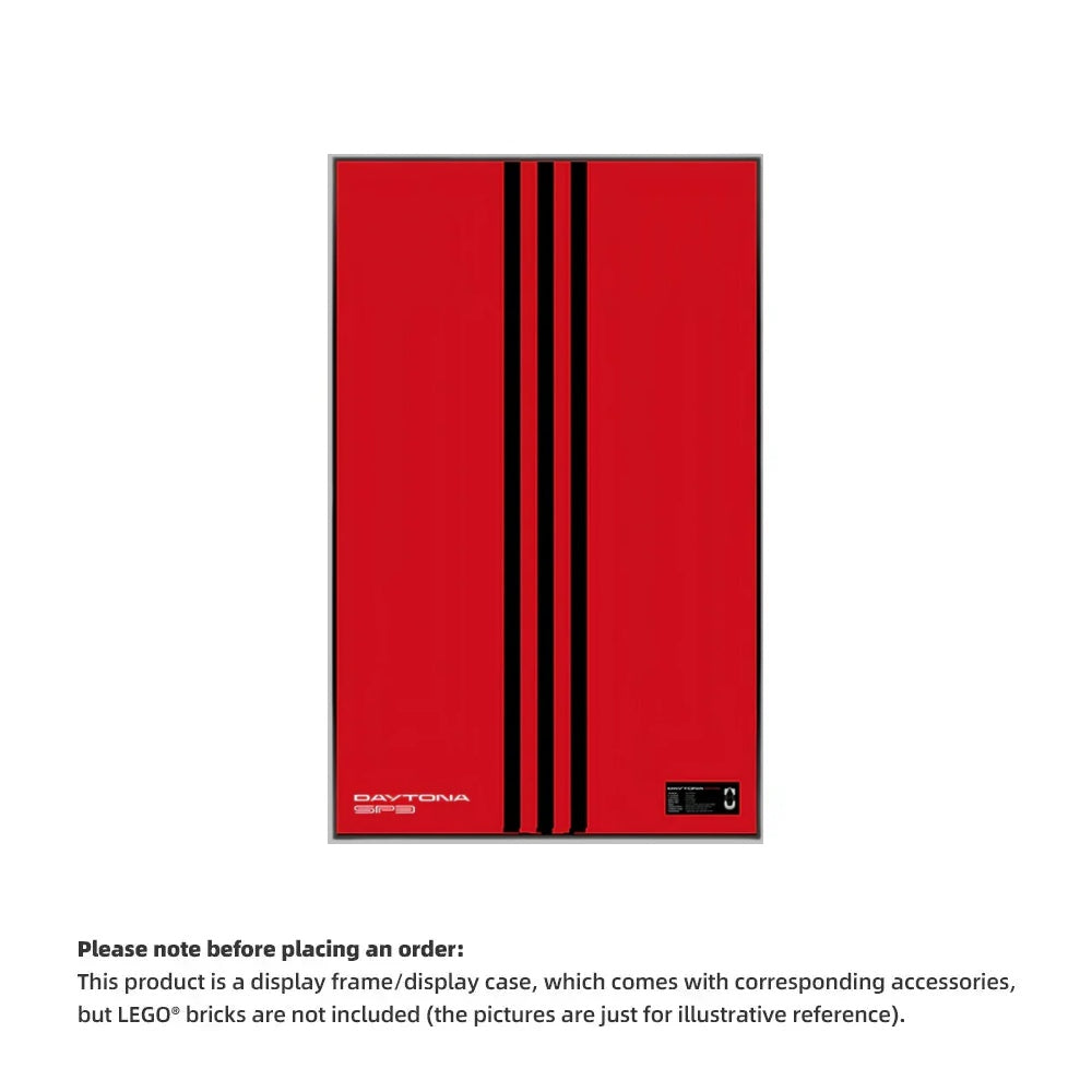 Wall Display Frame For LEGO® Technic™ Supercar Ferrari SP3 42143. （Model not included）