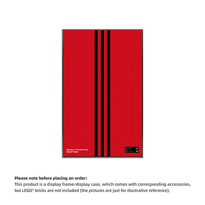 Wall Display Frame For LEGO® Technic™ Supercar Ferrari SP3 42143. （Model not included）