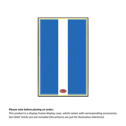 Wall Display Frame  For LEGO® TECHNIC™ BUGATTI CHIRON 42083(Model Not Included)