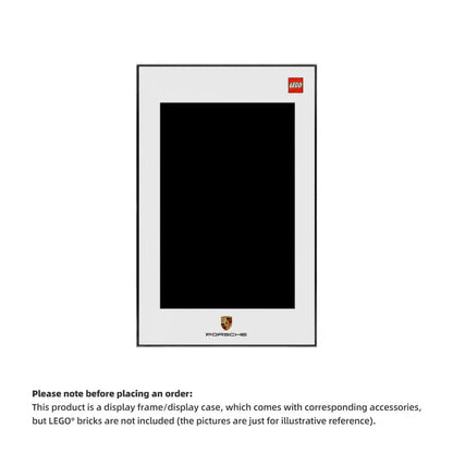 Wall Display Frame For LEGO® TECHNIC™ Porsche 911 RSR 42096(Model Not Included)