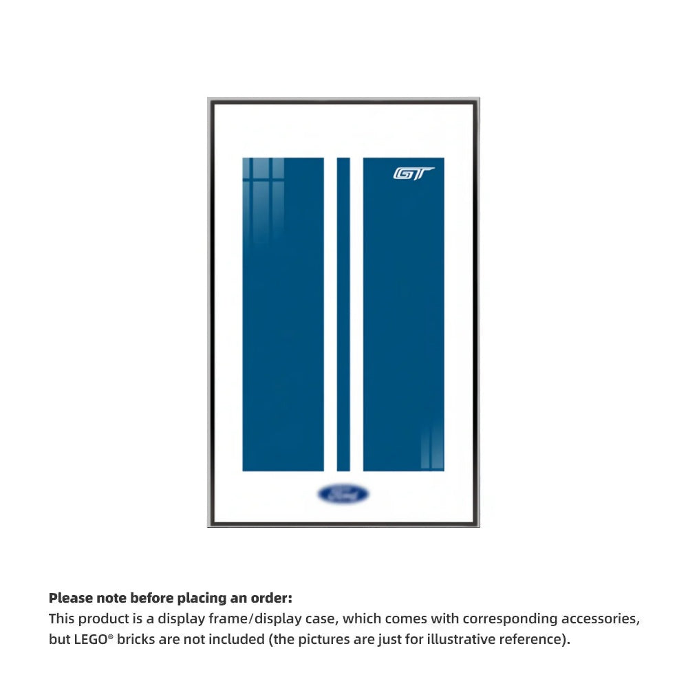 Wall Display Frame For LEGO® TECHNIC™ Ford GT 42154(Model Not Included)