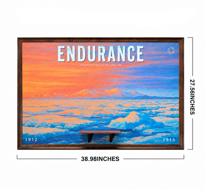 Wall Display Frame for LEGO® ICONS™ 10335 The Endurance(Model Not Included)