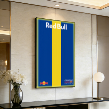 Wall Display Frame For LEGO® TECHNIC™ ORACLE RED BULL RACING RB20 F1 CAR 42206(Model Not Included)